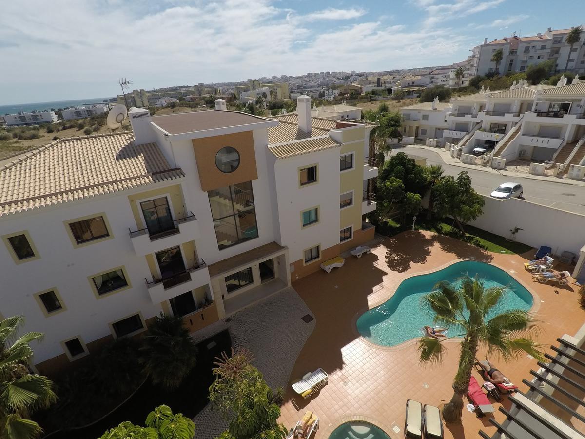 Fewo-Algarve Lagos Urlaub Ueberwintern Meerblick - Pool 외부 사진